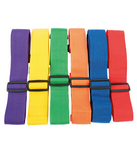 Verstelbare Partijlintjes - Geel (6-delig)