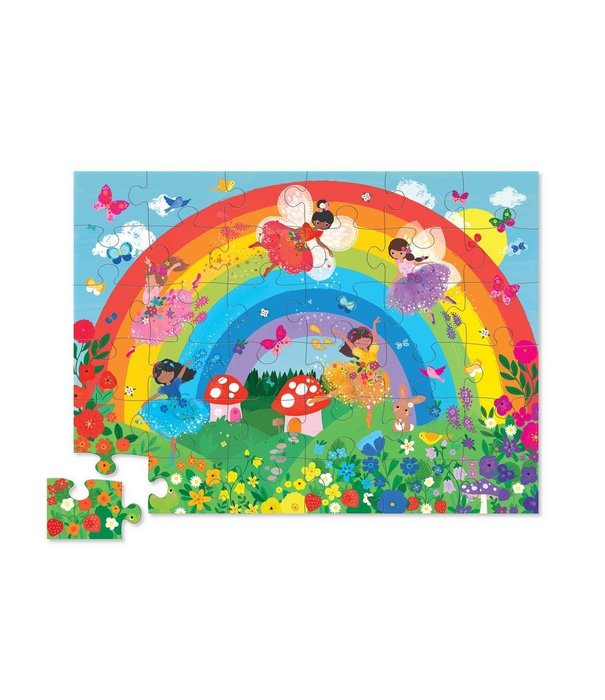 Crocodile Creek Crocodile Creek - Vloerpuzzel Over de Regenboog (36-delig) | 3+