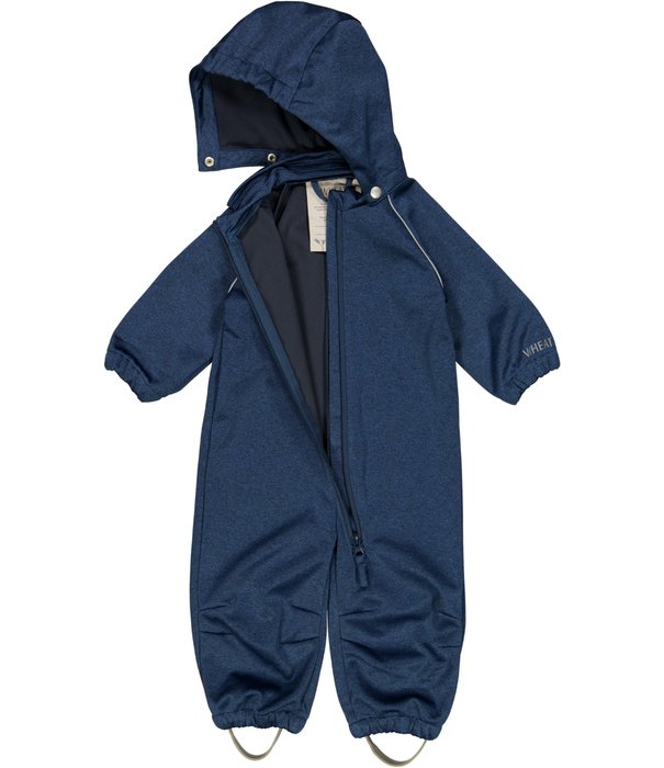 Wheat Wheat - Softshell Suit - Blue melange