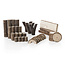 Guidecraft - Natuurlijke Houten Bouw Elementen & Blokken Schors (36-delig) | 3+