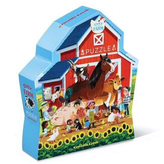 Crocodile Creek Puzzel - Day at the Farm (48-delig) | 4+