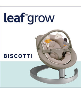 Nuna Leaf Grow Wipstoel - Biscotti