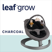 Nuna Leaf - Grow Wipstoel - Charcoal