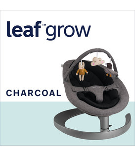 Nuna Leaf Grow Wipstoel - Charcoal