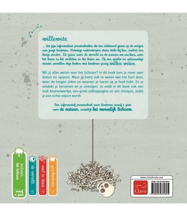 EXIT || Boek - Willewete: Zo Werkt Mijn Lichaam | 4+