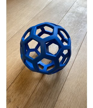 Grijpbal 100% Rubberflex - Blauw (Ø 21,5 cm)