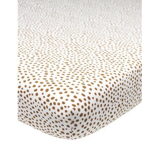 Meyco Wieg Jersey Hoeslaken - Cheetah Camel