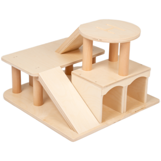 van Dijk Toys Garage met Helikopterdek