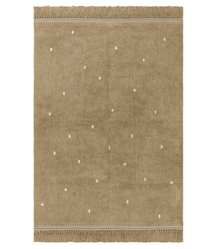 Vloerkleed Emily Dot Warm Beige (170 x 120 cm)