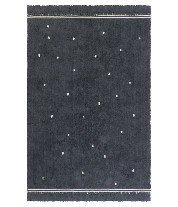 Tapis Petit Tapis Petit - Vloerkleed Emily Dot Antraciet (170 x 120 cm)