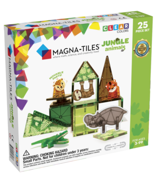 Magna-Tiles - Jungle Animals  Dieren Set (25-delig)