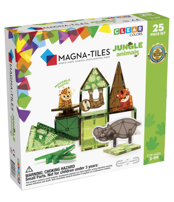 Magna-Tiles Magna-Tiles - Jungle Animals  Dieren Set (25-delig)