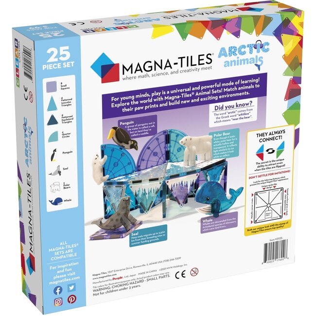Magna-Tiles - Arctic Animals  Dieren Set (25-delig)