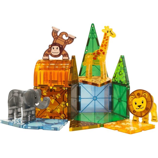 Magna-Tiles - Safari Animals  Dieren Set (25-delig)
