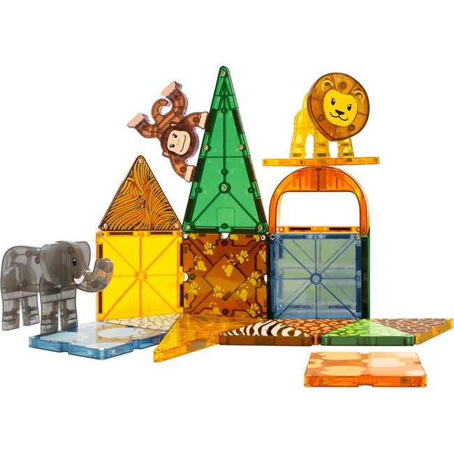 Magna-Tiles - Safari Animals  Dieren Set (25-delig)