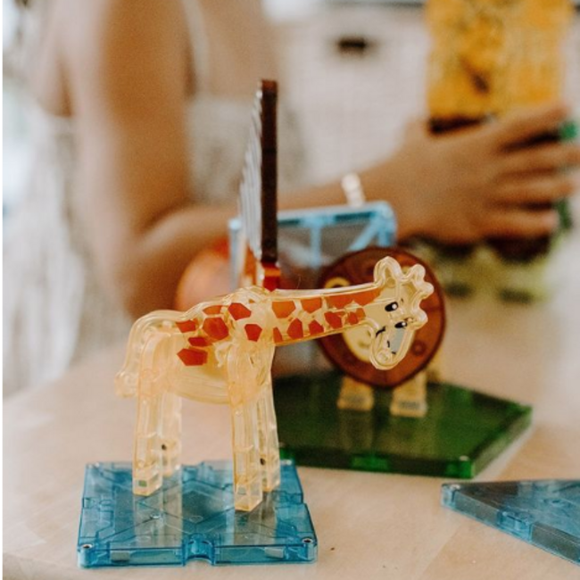 Magna-Tiles - Safari Animals  Dieren Set (25-delig)
