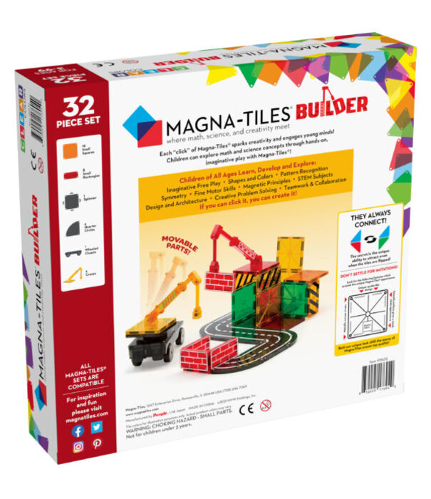 Magna-Tiles Magna-Tiles - Builder Set 32