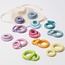 Grimm's  Houten Bouw Ringen - Pastel (24-delig)