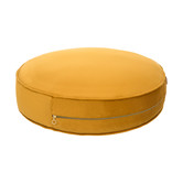 Betty's Home - Big Pouf Kussen Velvet - Geel