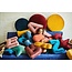 * Betty's Home - Velvet Kussen Ster - Geel (50 cm)