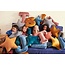 * Betty's Home - Velvet Kussen Ster - Geel (50 cm)