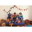 * Betty's Home - Velvet Kussen Ster - Geel (50 cm)