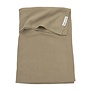 Meyco - Wiegdeken Knit Basic - Taupe 75x100 cm