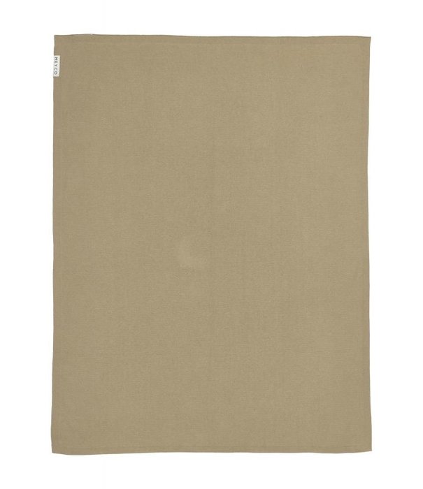 Meyco Meyco - Wiegdeken Knit Basic - Taupe 75x100 cm