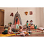 * Betty's Home - Velvet Kussen Ster - Groen (50 cm)