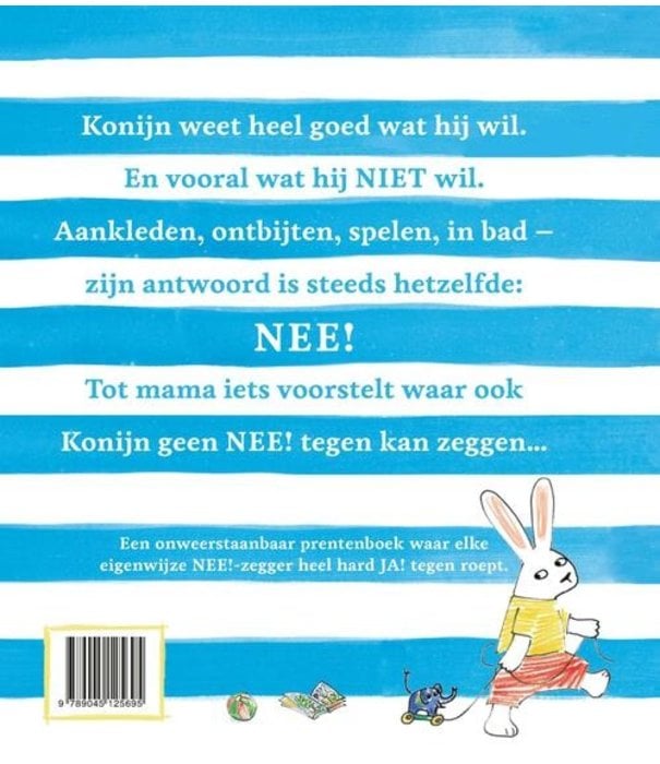 EXIT || Prentenboek - Nee! zei Konijn |  2+