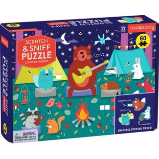 Mudpuppy Kras & Ruik Puzzel - Campfire Friends (60-delig) 4+