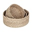 Dixie Jute Gevlochten Manden Set (3-delig)