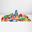 Grimm's - Houten Domino & Bouw Set (74-delig)