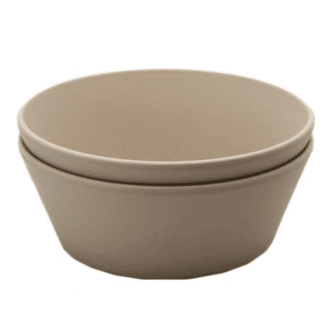 Mushie Kom Rond - Vanilla (set van 2)