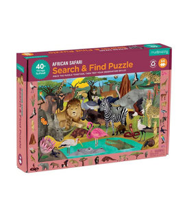 Zoek & Vind Puzzel - African Safari (64-delig) | 4+