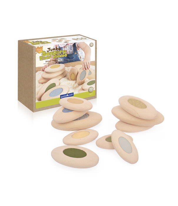 Guidecraft Guidecraft - Sensorische Rivierstenen | 2+