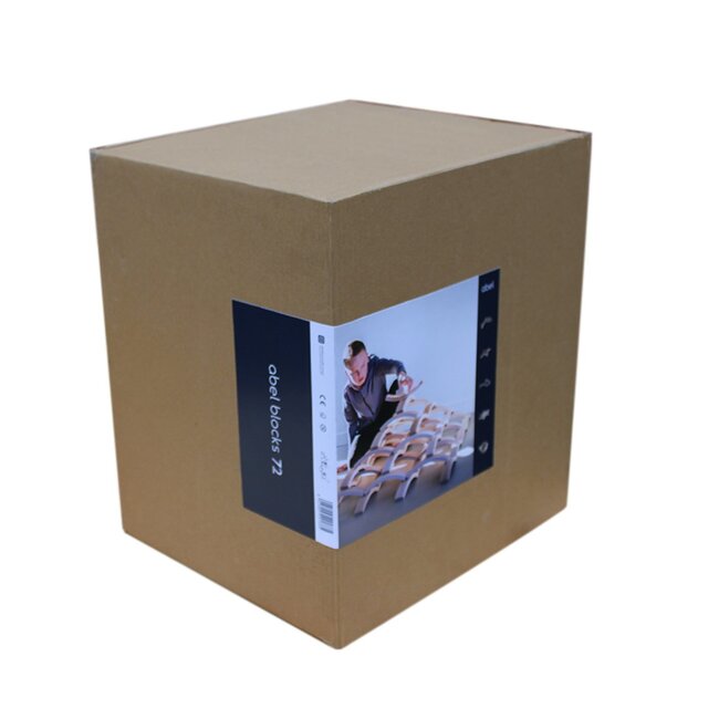 Abel Blocks - Bouw Blokken Set (72-delig)