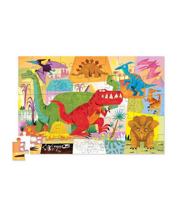 Crocodile Creek Crocodile Creek - Puzzel - World of Dinosaurs  (50-delig) | 4+