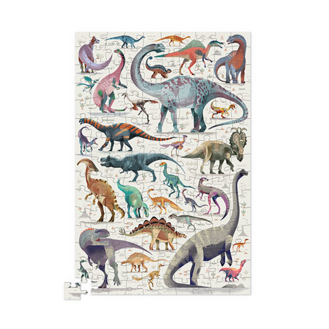 Crocodile Creek - Puzzel - World of Dinosaurs (150-delig) | 6+