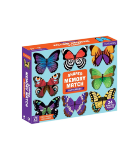 Shaped Memory Match  - Butterflies (24 delig) | 3+