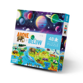 Crocodile Creek Puzzel Earth & Space  -  (48-delig) | 4+