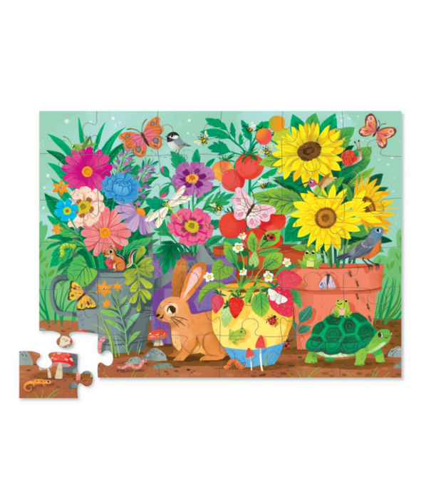 Crocodile Creek Crocodile Creek - Vloerpuzzel -  Garden Friends (36-delig) | 3+