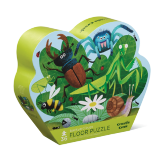 Crocodile Creek Vloerpuzzel - Backyard Bugs (36-delig) | 3+