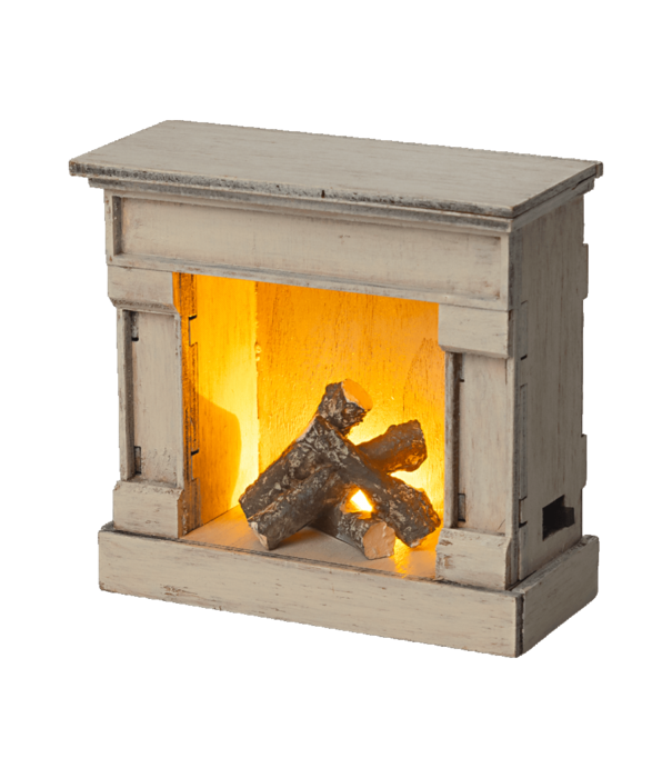 Maileg Maileg - Fireplace - Off white