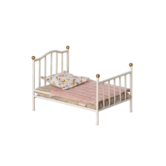 Maileg - Vintage Bed | Off White (1 pers.)