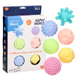 John Toy - Happy World Sensorische Ballen - 6st | 0+