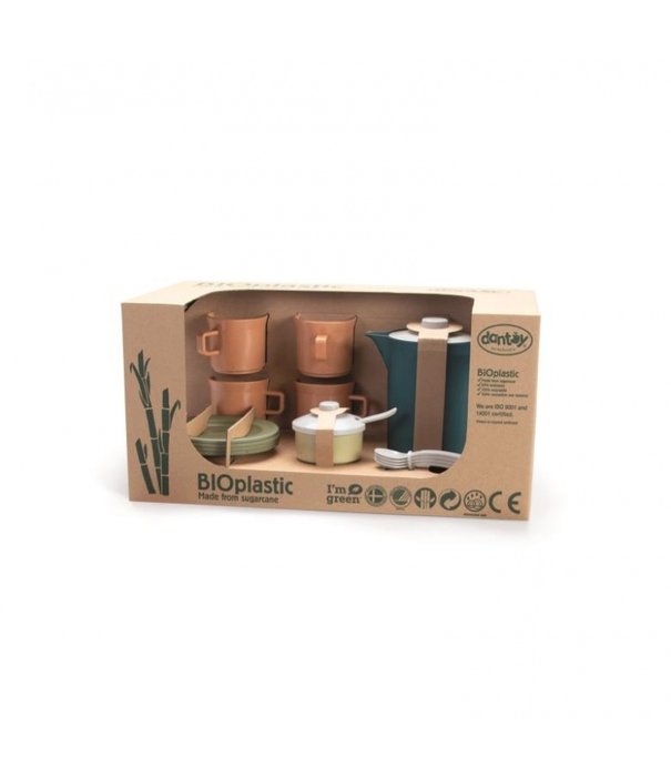 Dantoy Dantoy - Bioplastic Koffieset (17-delig)