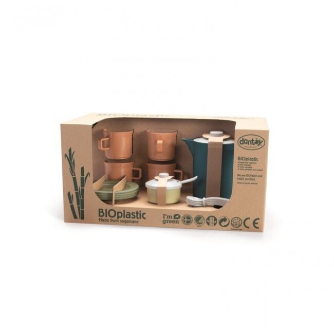 Dantoy - Bioplastic Koffieset (17-delig)