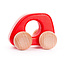 Bajo Houten Mini Auto | Rood