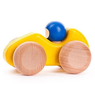 Bajo Houten Race Auto | Geel